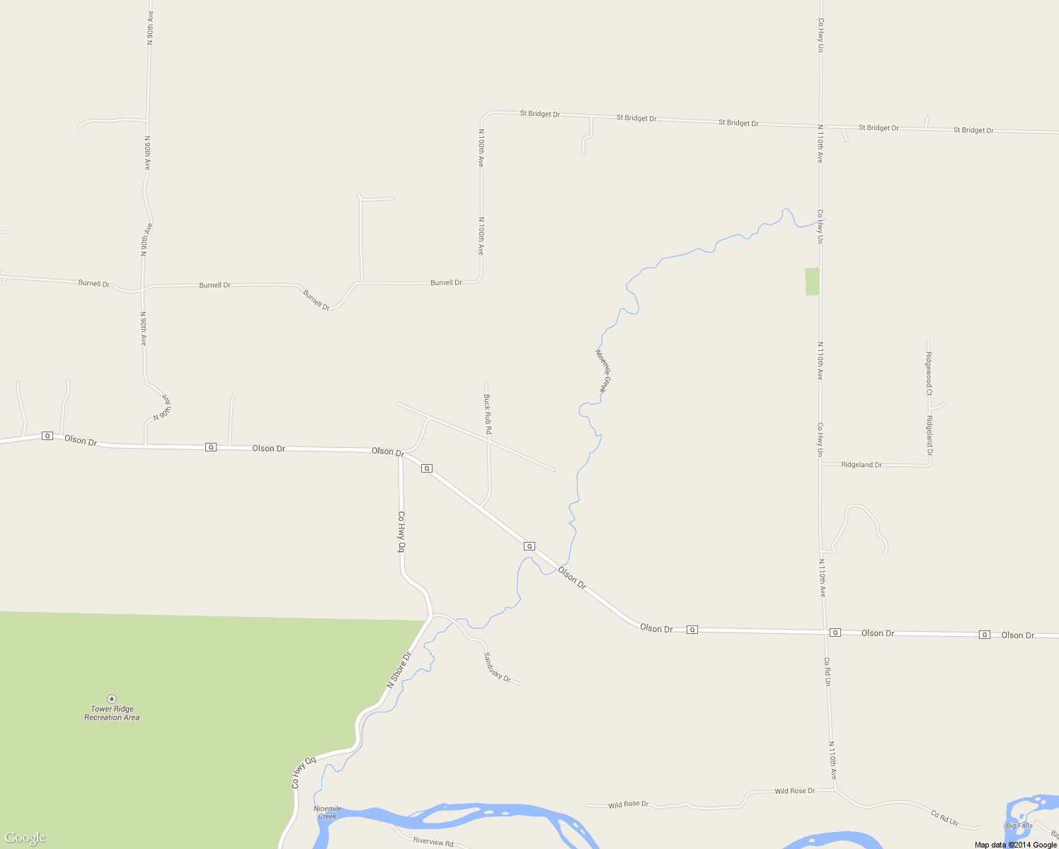 map of restaurants, bars, coffee shops, grocery stores, and more near 1885 Buck Rub Road in Eau Claire