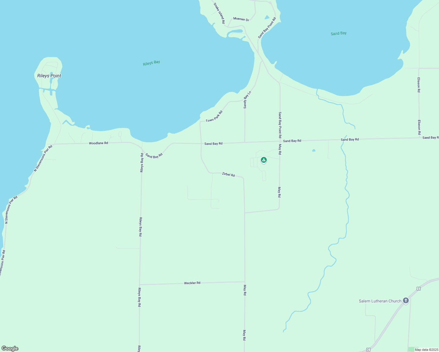 map of restaurants, bars, coffee shops, grocery stores, and more near 3635 Zirbel Road in Sturgeon Bay