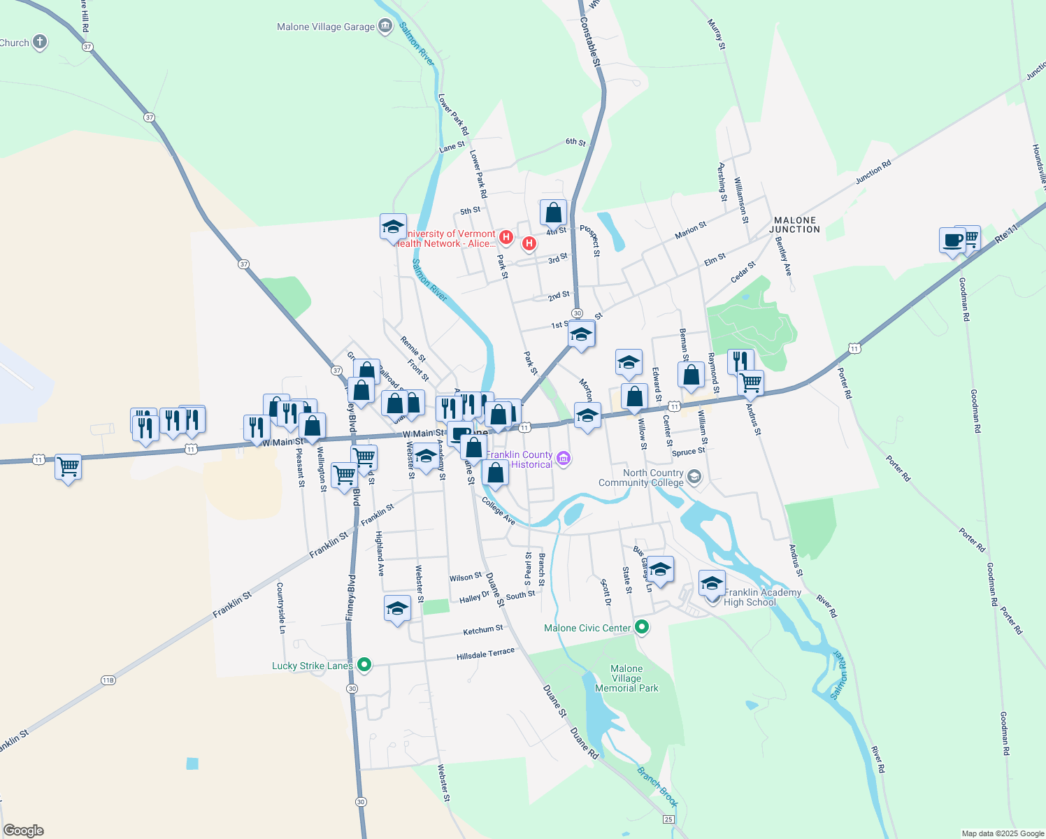 459465 East Main Street, Malone NY Walk Score