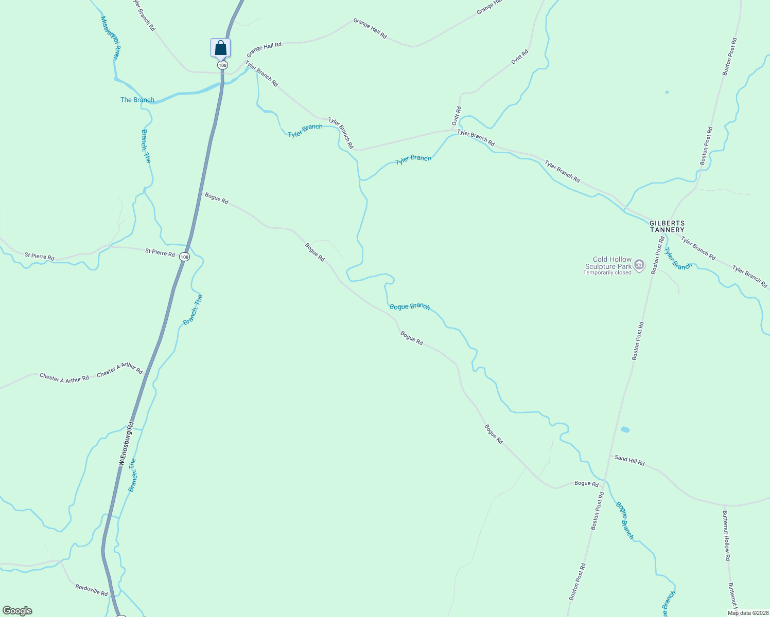 map of restaurants, bars, coffee shops, grocery stores, and more near 963 Bogue Road in Enosburg