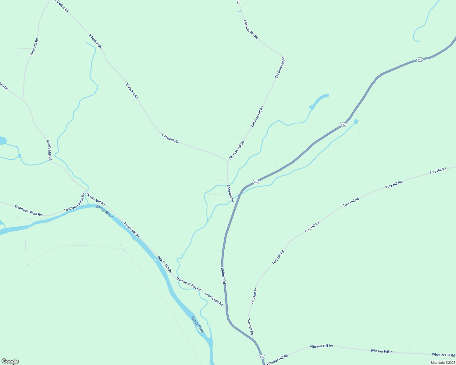 map of restaurants, bars, coffee shops, grocery stores, and more near 30 East Madrid Road in Phillips