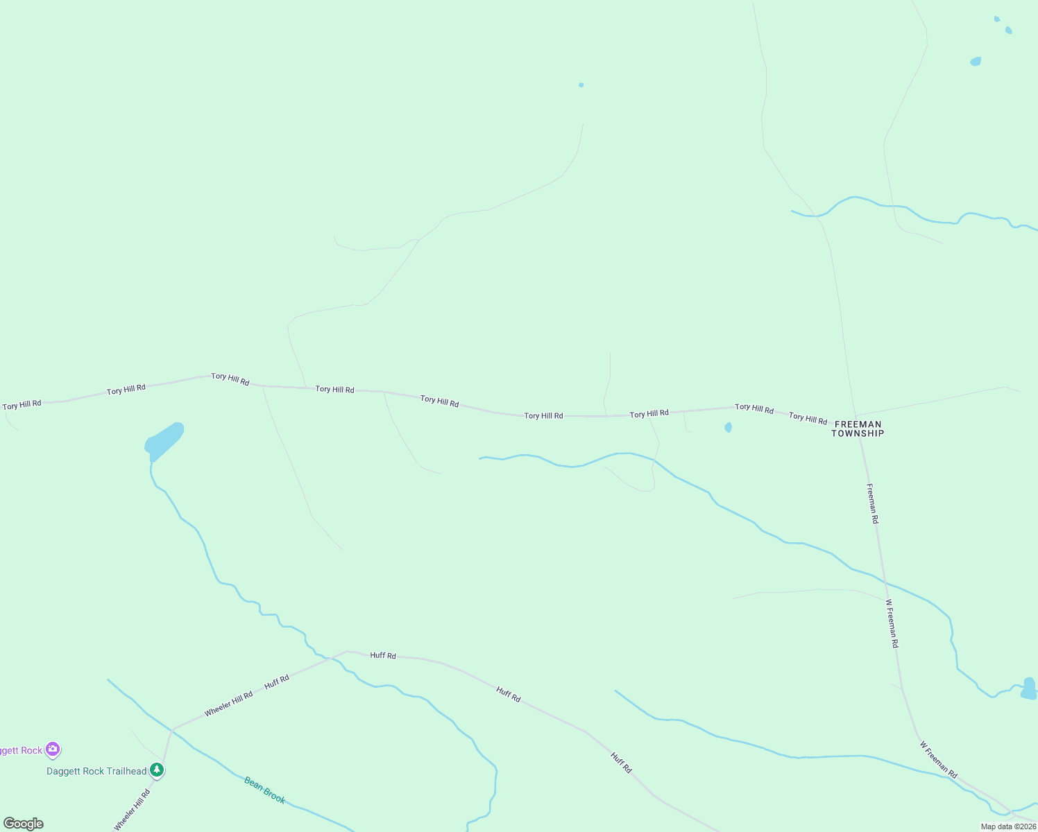 map of restaurants, bars, coffee shops, grocery stores, and more near 218 Tory Hill Road in Phillips