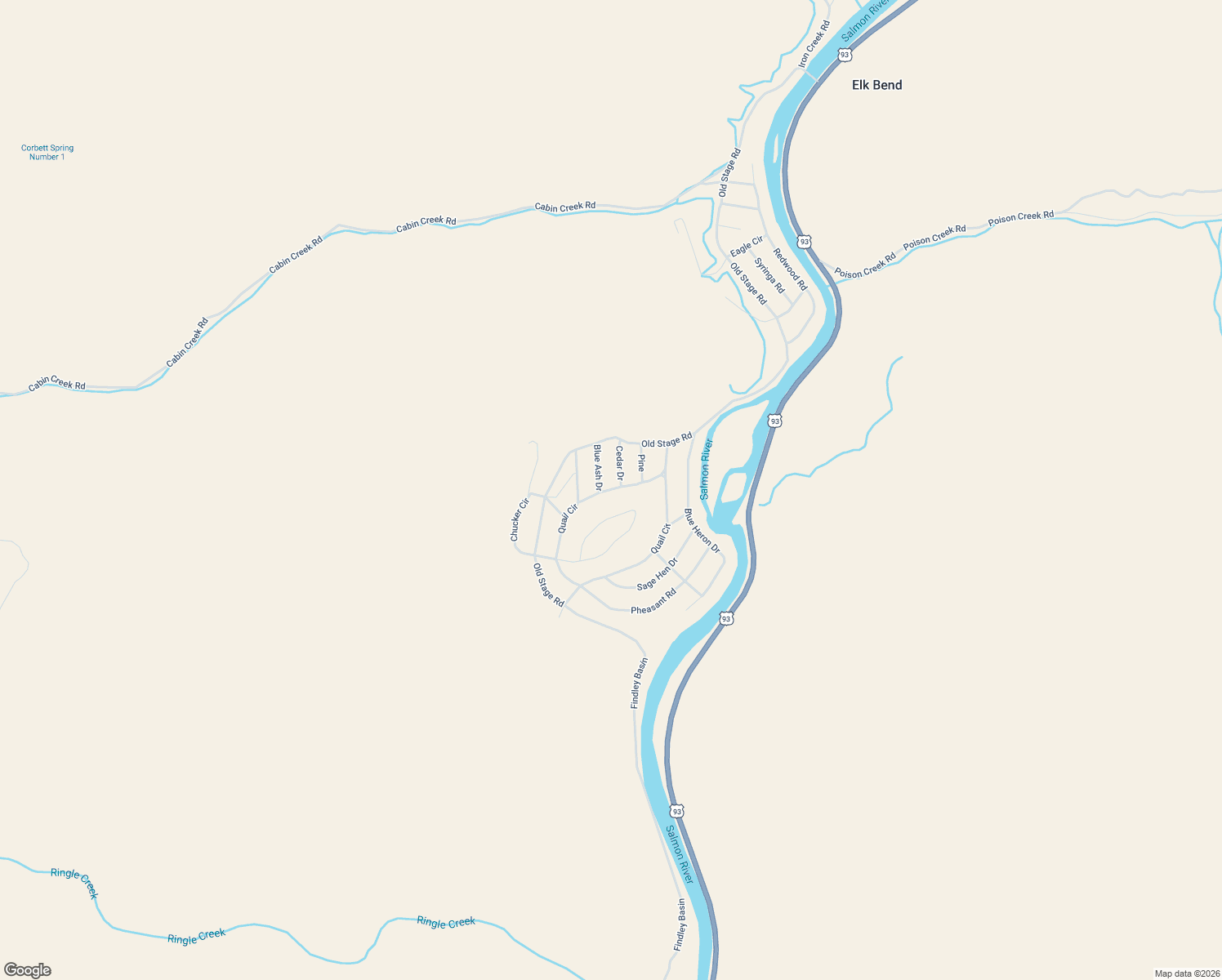 map of restaurants, bars, coffee shops, grocery stores, and more near Blue Ash in Salmon