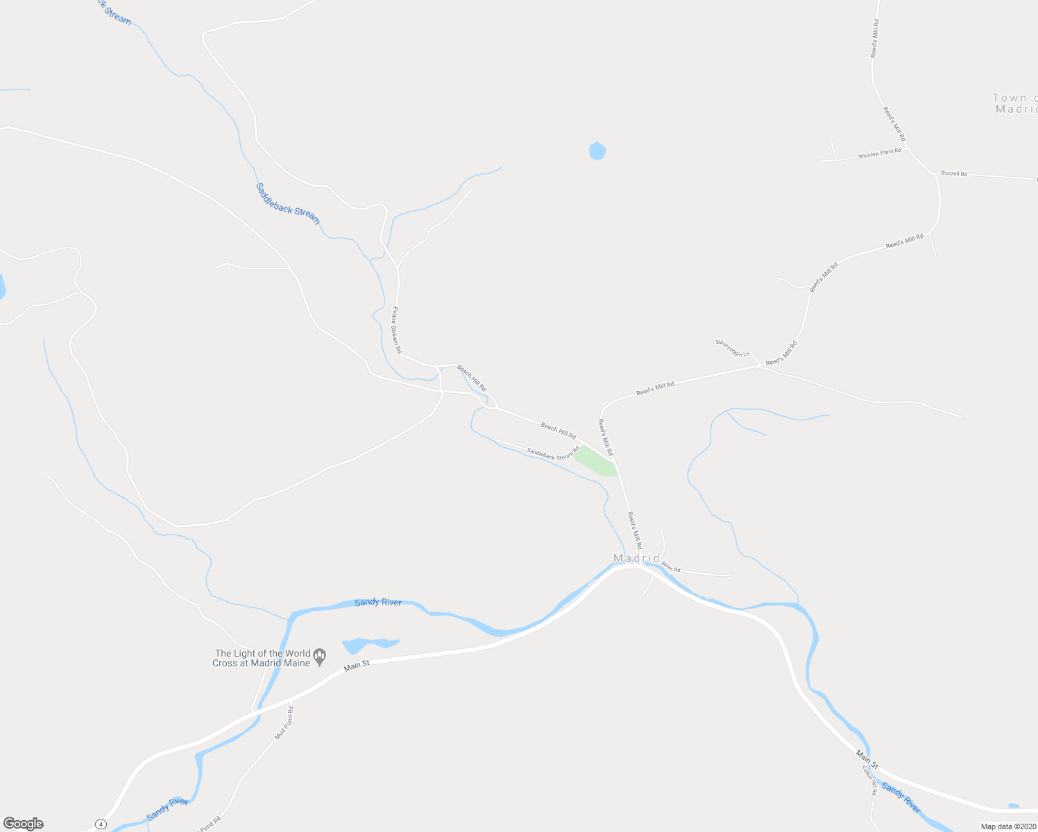 map of restaurants, bars, coffee shops, grocery stores, and more near Beech Hill Road in Phillips