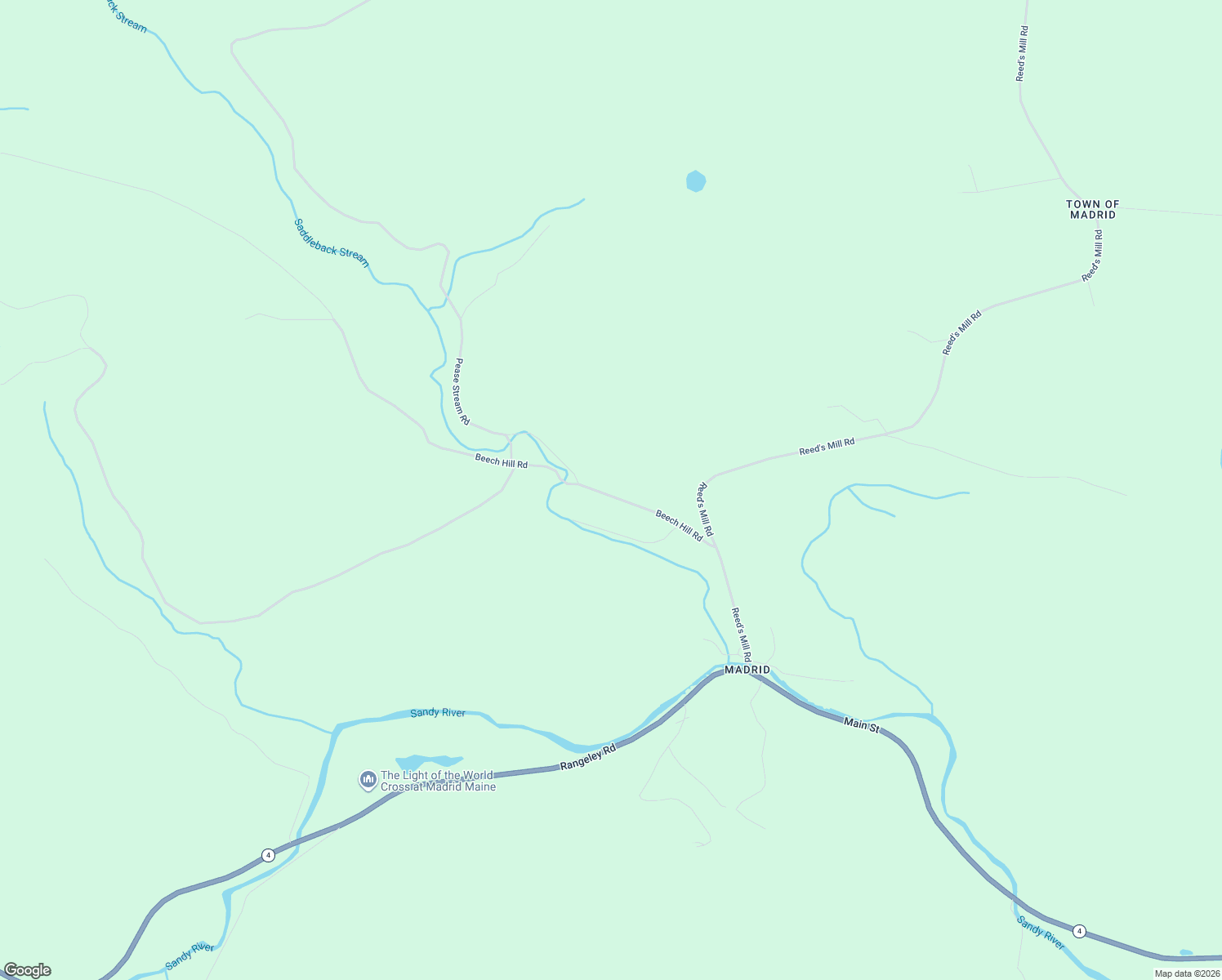 map of restaurants, bars, coffee shops, grocery stores, and more near Beech Hill Road in Phillips