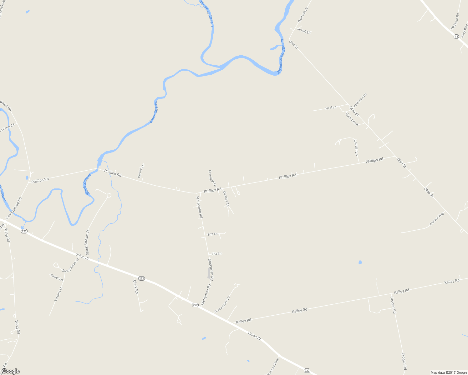 map of restaurants, bars, coffee shops, grocery stores, and more near 240 Phillips Road in Glenburn