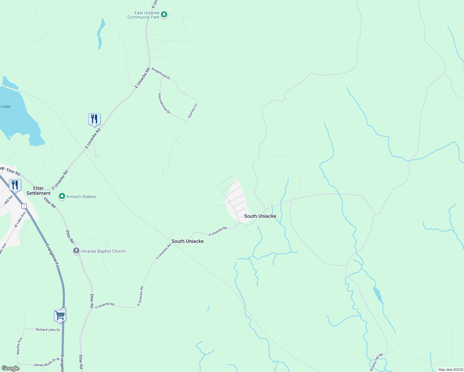 map of restaurants, bars, coffee shops, grocery stores, and more near 16 Christopher Avenue in Mount Uniacke