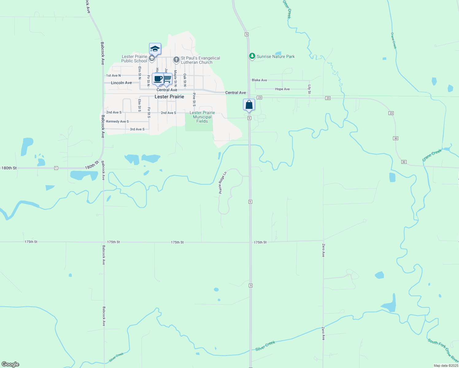 1010 Bluestem Lane, Lester Prairie MN Walk Score