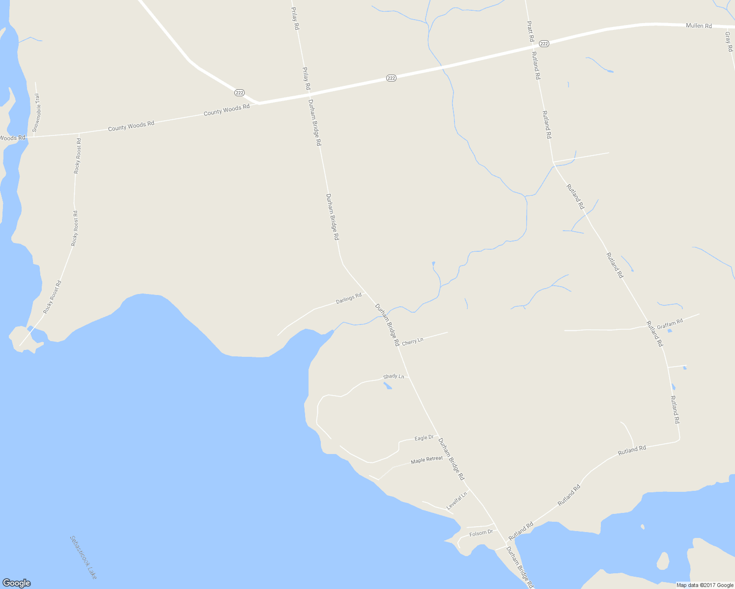 map of restaurants, bars, coffee shops, grocery stores, and more near 658 Durham Bridge Road in Newport