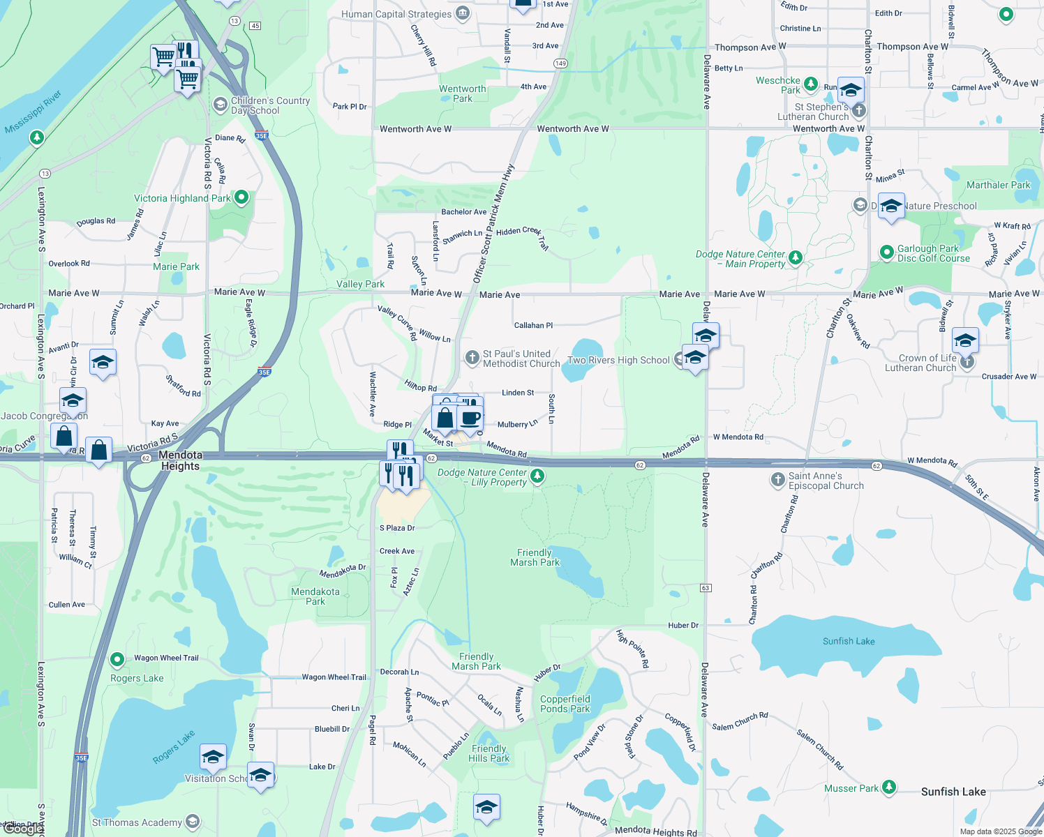 667 South Freeway Road, Mendota Heights MN Walk Score