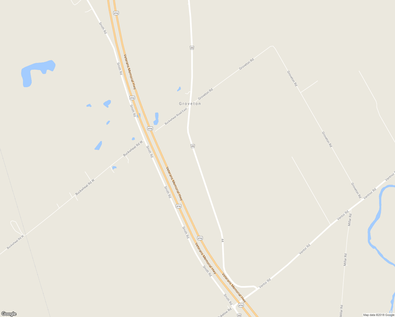 map of restaurants, bars, coffee shops, grocery stores, and more near 8131 Leeds and Grenville 44 in Spencerville