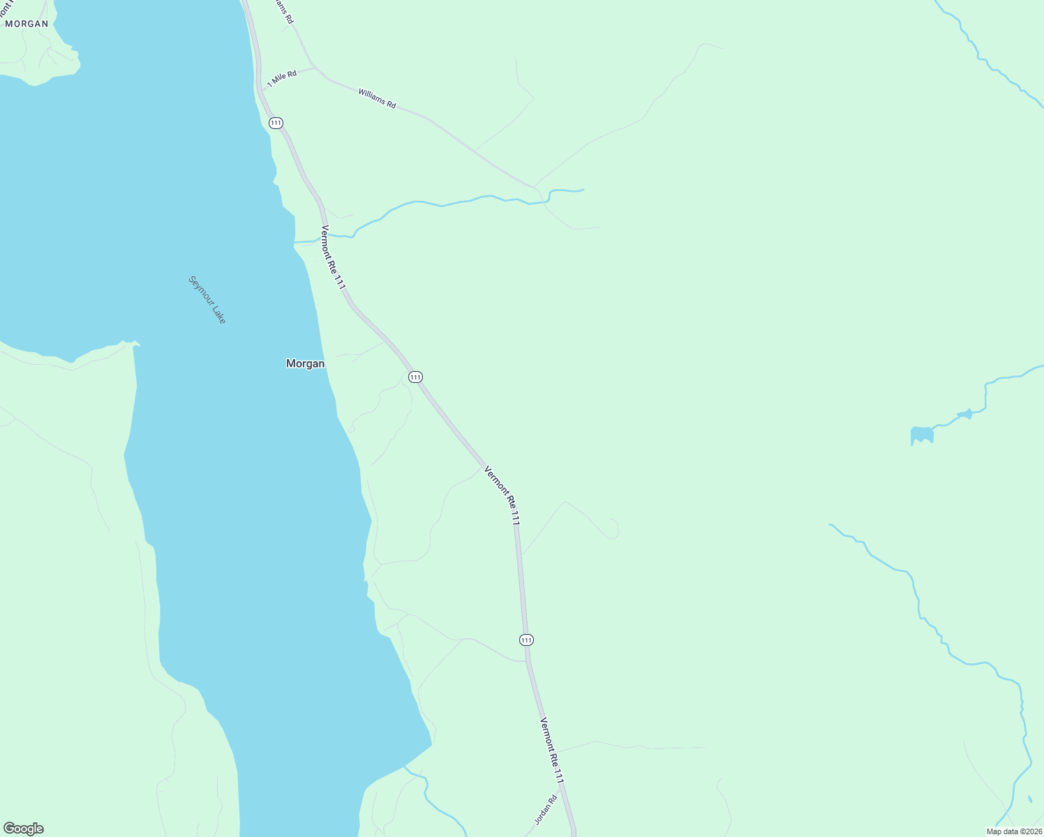 map of restaurants, bars, coffee shops, grocery stores, and more near 4644 Vermont Route 111 in Morgan