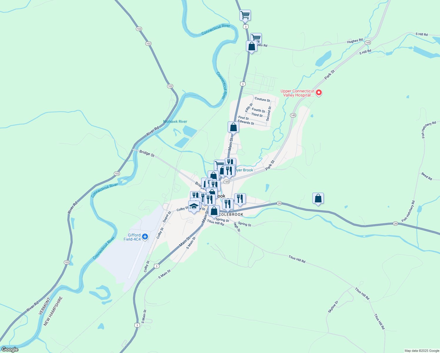 178 Main Street, Colebrook NH Walk Score