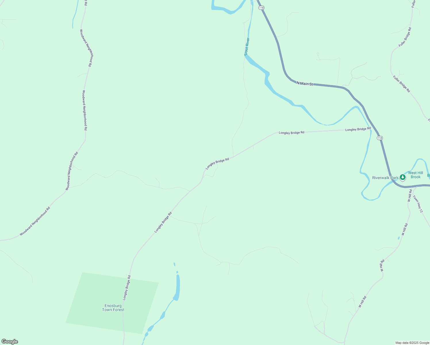 map of restaurants, bars, coffee shops, grocery stores, and more near 4340 Longley Bridge Road in Enosburg