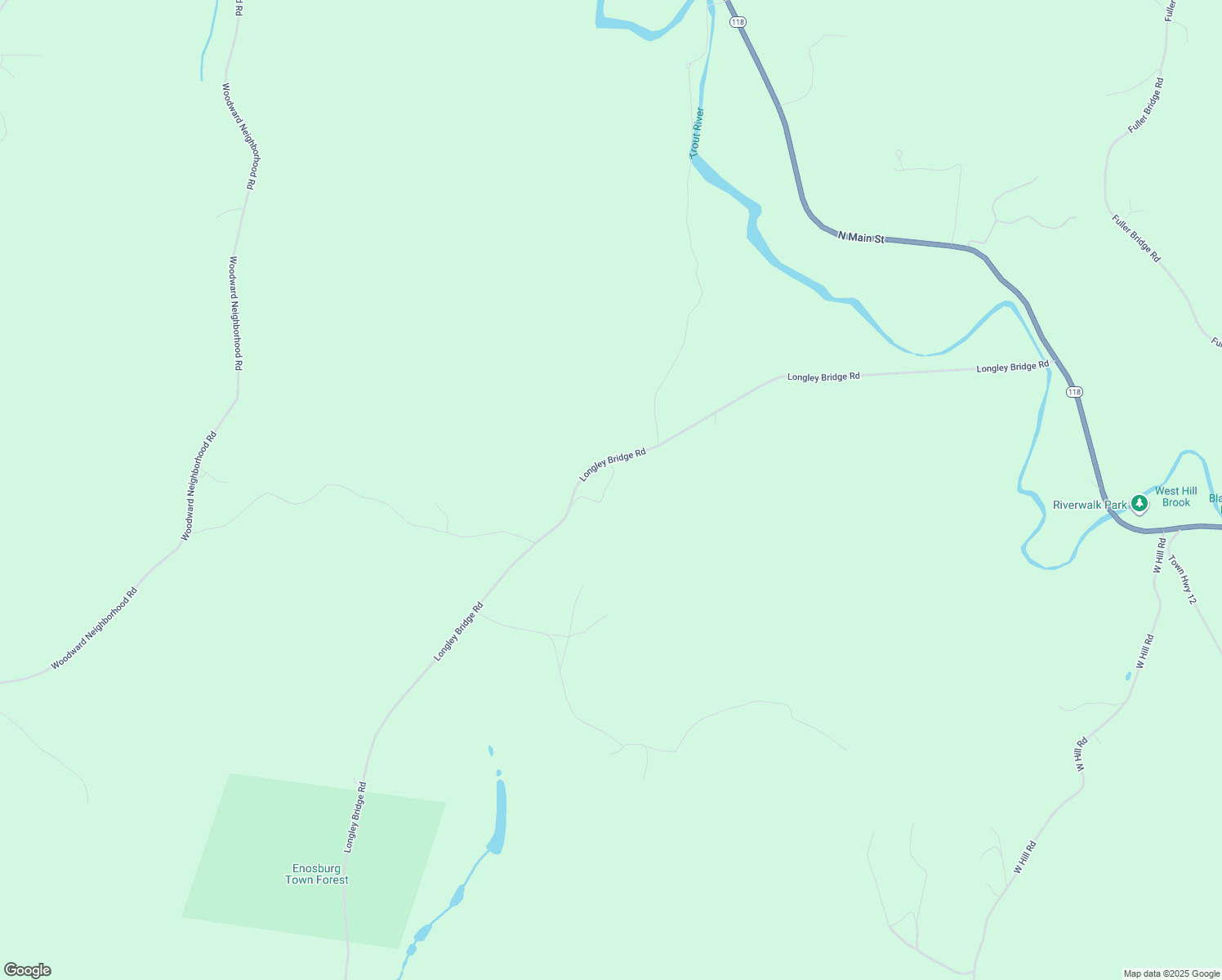 map of restaurants, bars, coffee shops, grocery stores, and more near 4340 Longley Bridge Road in Enosburg