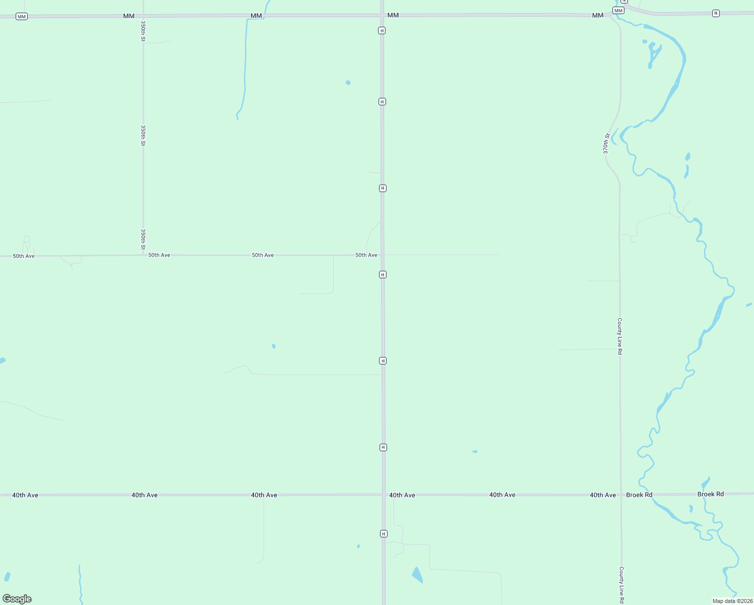 map of restaurants, bars, coffee shops, grocery stores, and more near 4828 County Highway H in Stanley