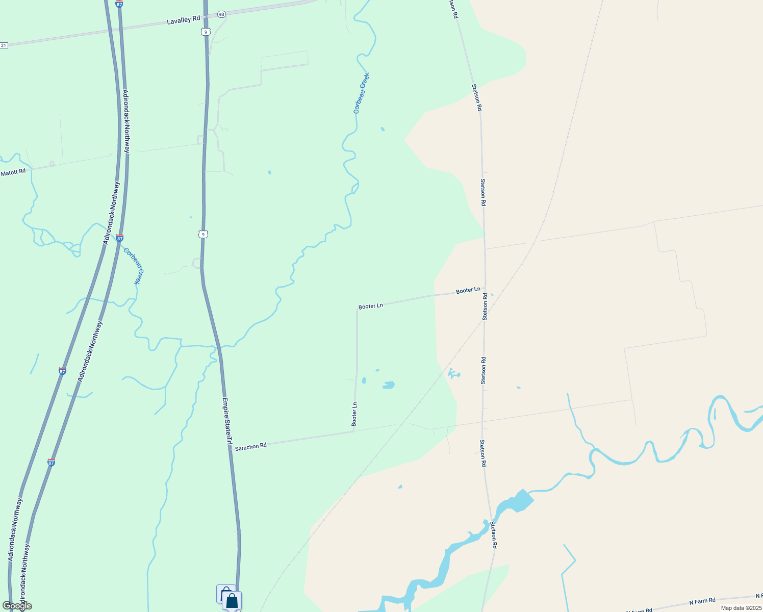 map of restaurants, bars, coffee shops, grocery stores, and more near 142 Booter Ln in Clinton