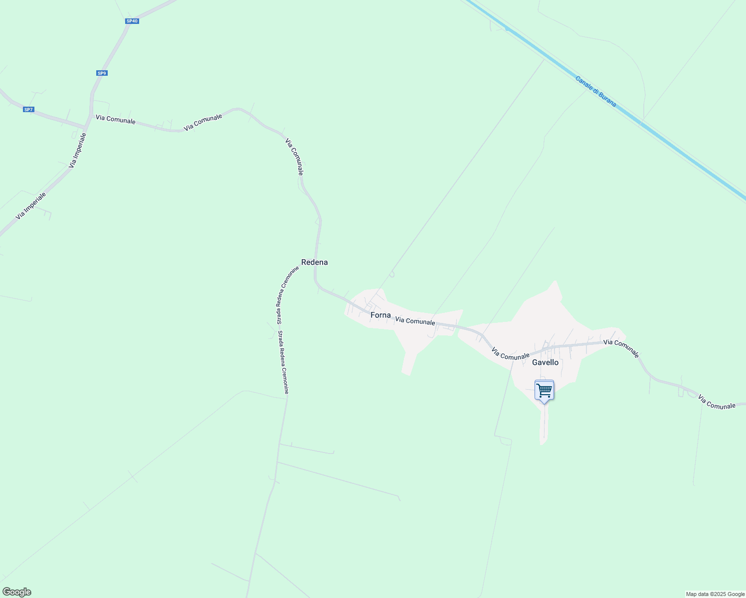 map of restaurants, bars, coffee shops, grocery stores, and more near 194 Via Comunale in Forna