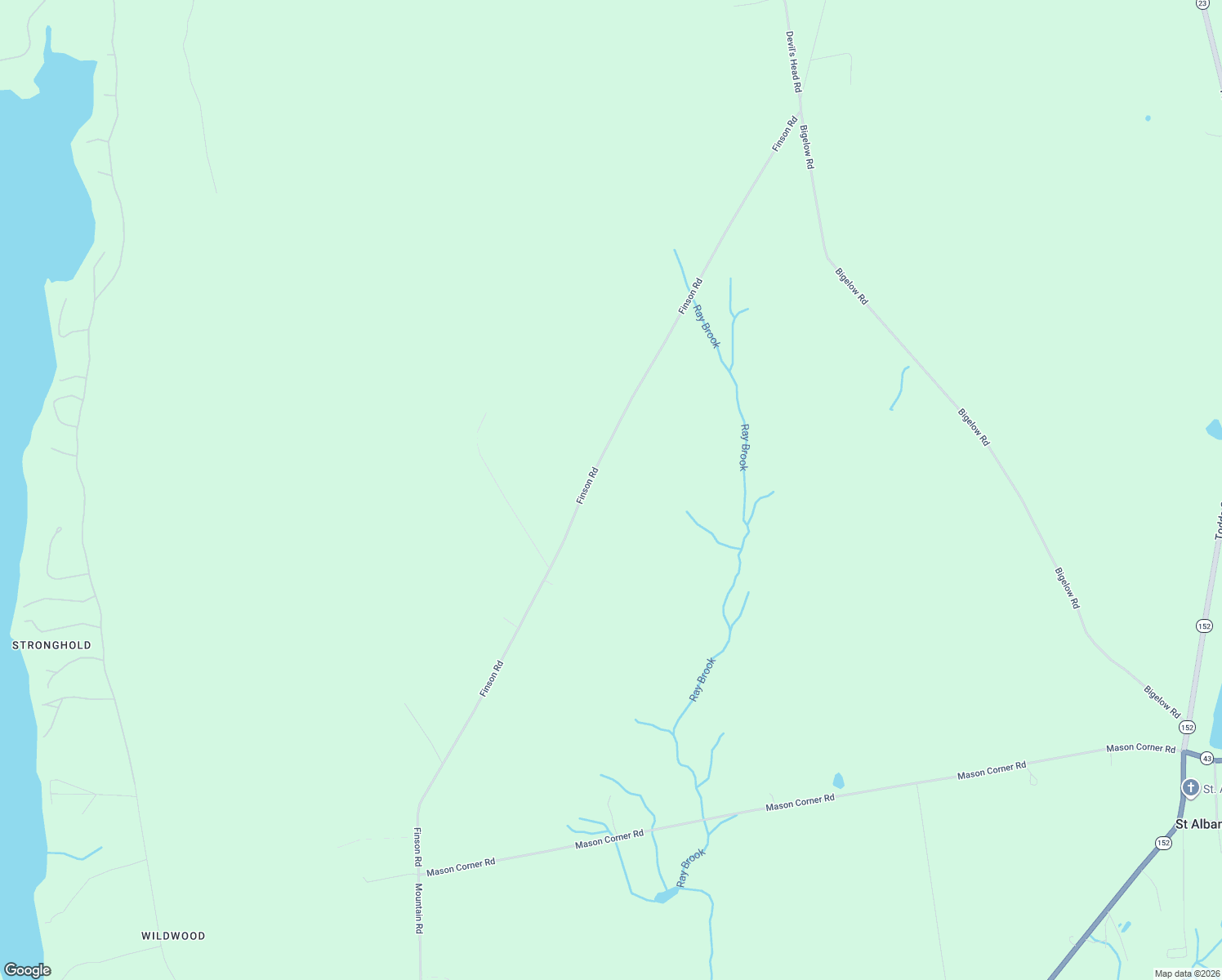 map of restaurants, bars, coffee shops, grocery stores, and more near 245 Finson Road in Saint Albans