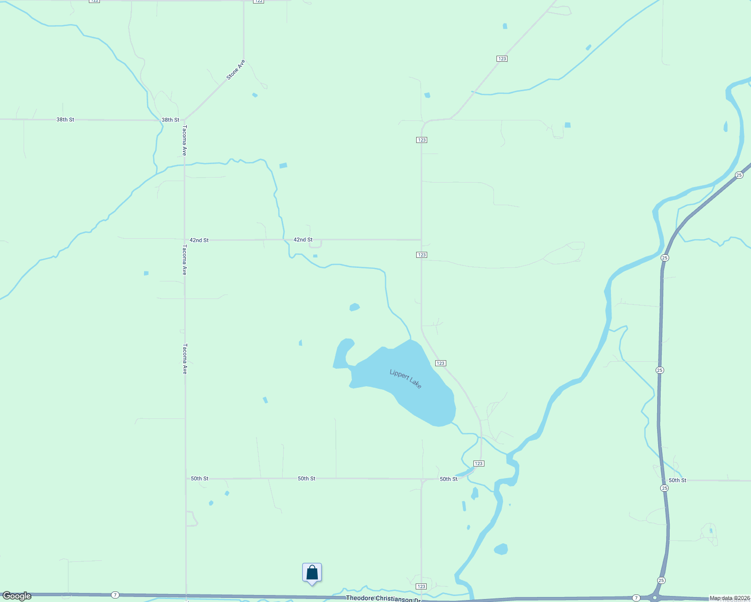 map of restaurants, bars, coffee shops, grocery stores, and more near 4420 County Road 123 in Mayer