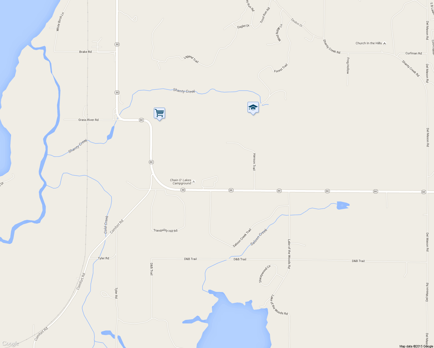map of restaurants, bars, coffee shops, grocery stores, and more near 7231 Highway 88 in Bellaire