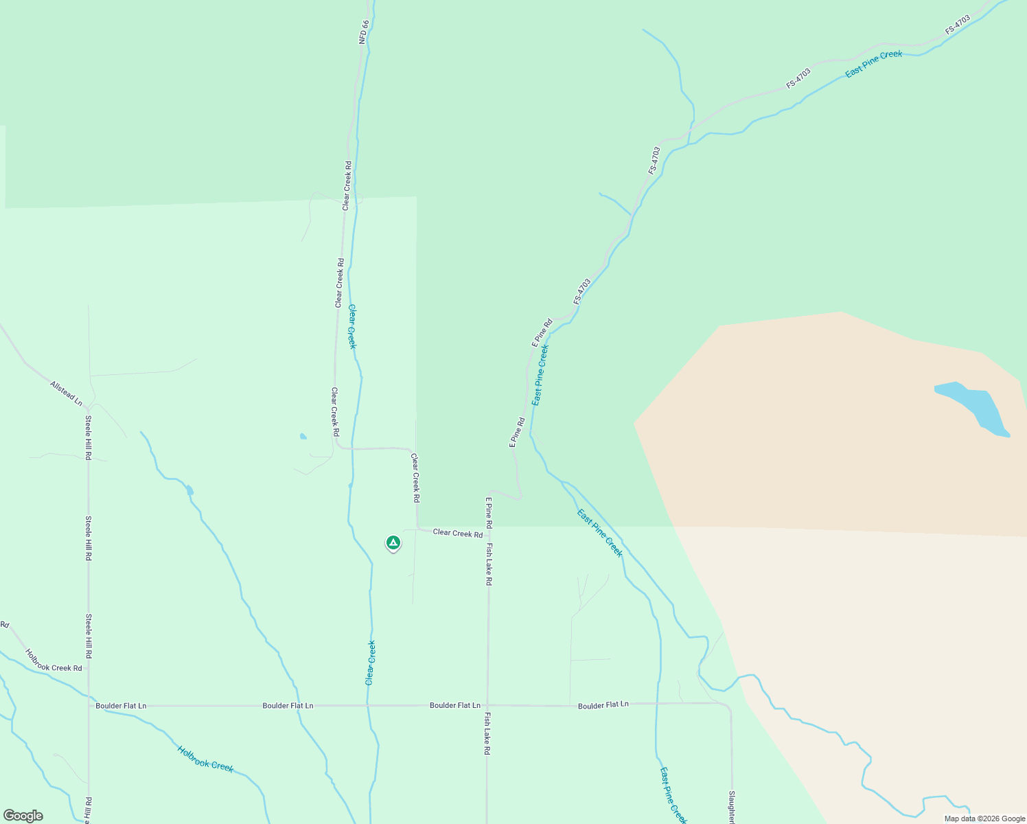 map of restaurants, bars, coffee shops, grocery stores, and more near 48144 East Pine Creek Road in Halfway
