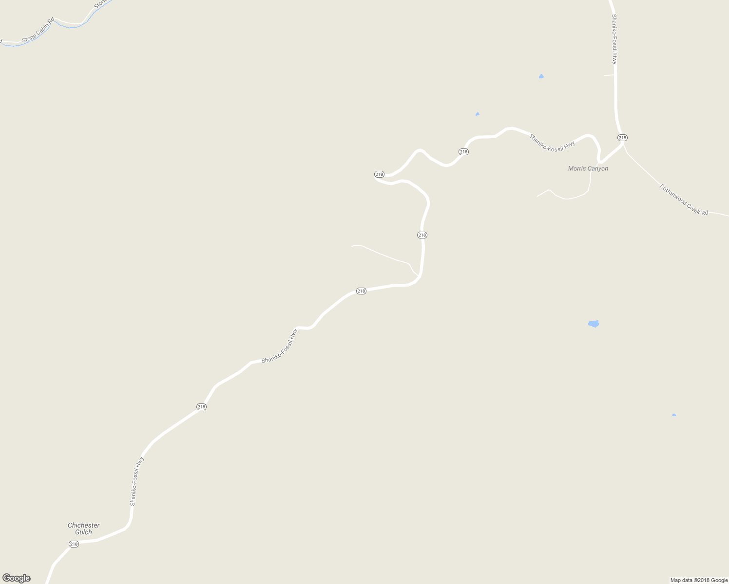 map of restaurants, bars, coffee shops, grocery stores, and more near 46457 Oregon 218 in Fossil