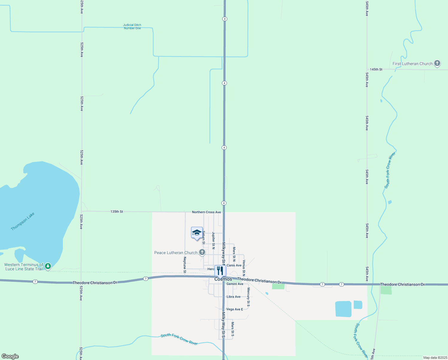 13726 Minnesota 4, Cosmos MN Walk Score