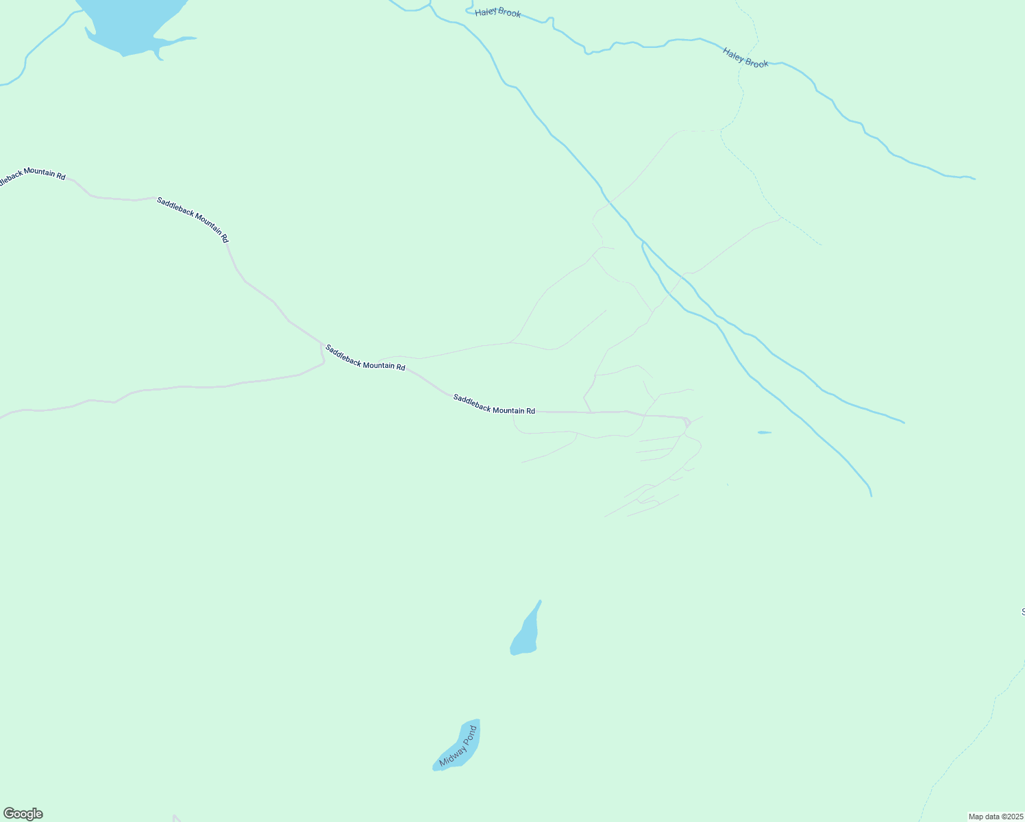 map of restaurants, bars, coffee shops, grocery stores, and more near Saddleback Mountain Road in Rangeley