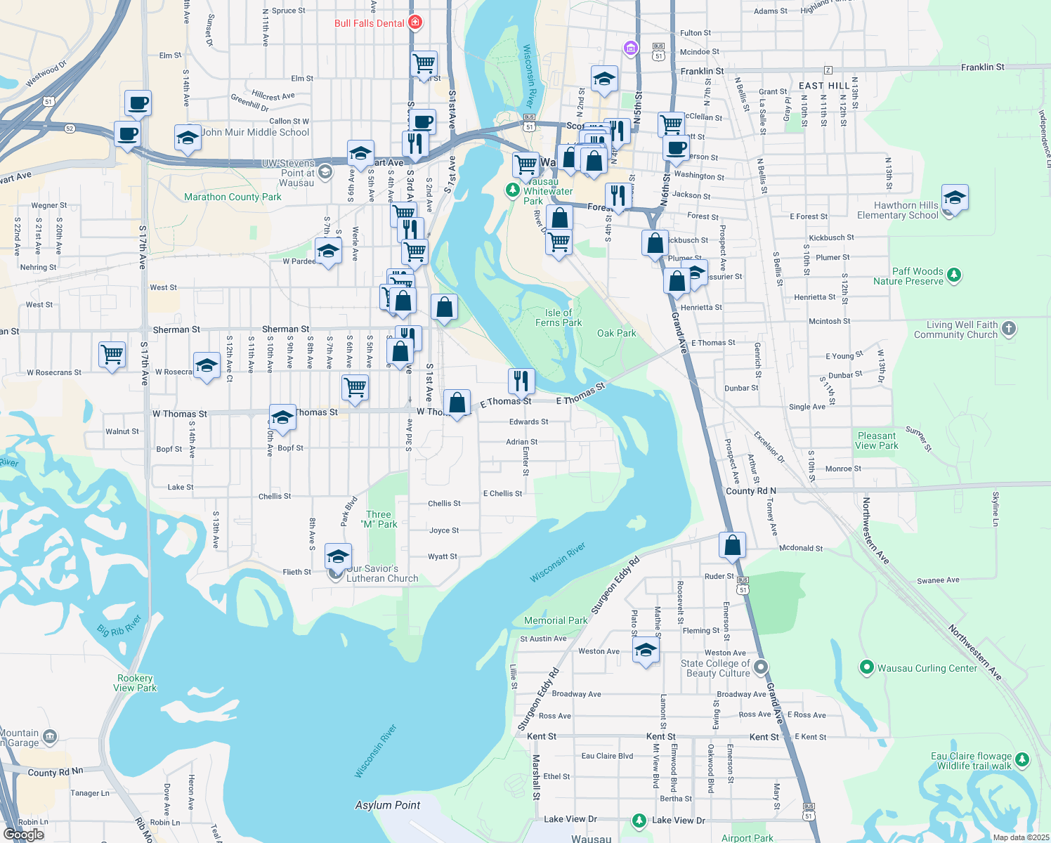 Edwards Street, Wausau WI Walk Score