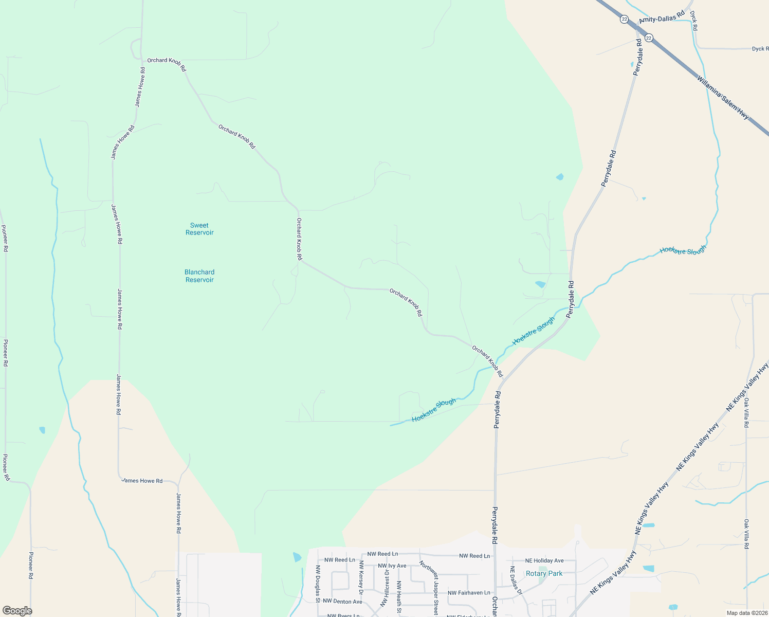 map of restaurants, bars, coffee shops, grocery stores, and more near 14250 Orchard Knob Road in Dallas