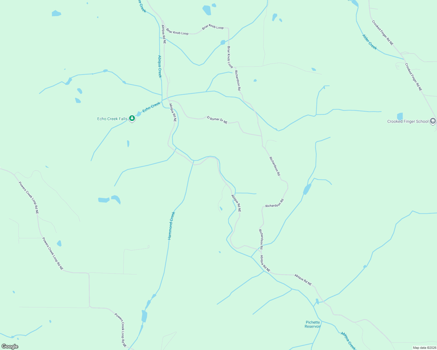 map of restaurants, bars, coffee shops, grocery stores, and more near 20450 Abiqua Road Northeast in Scotts Mills
