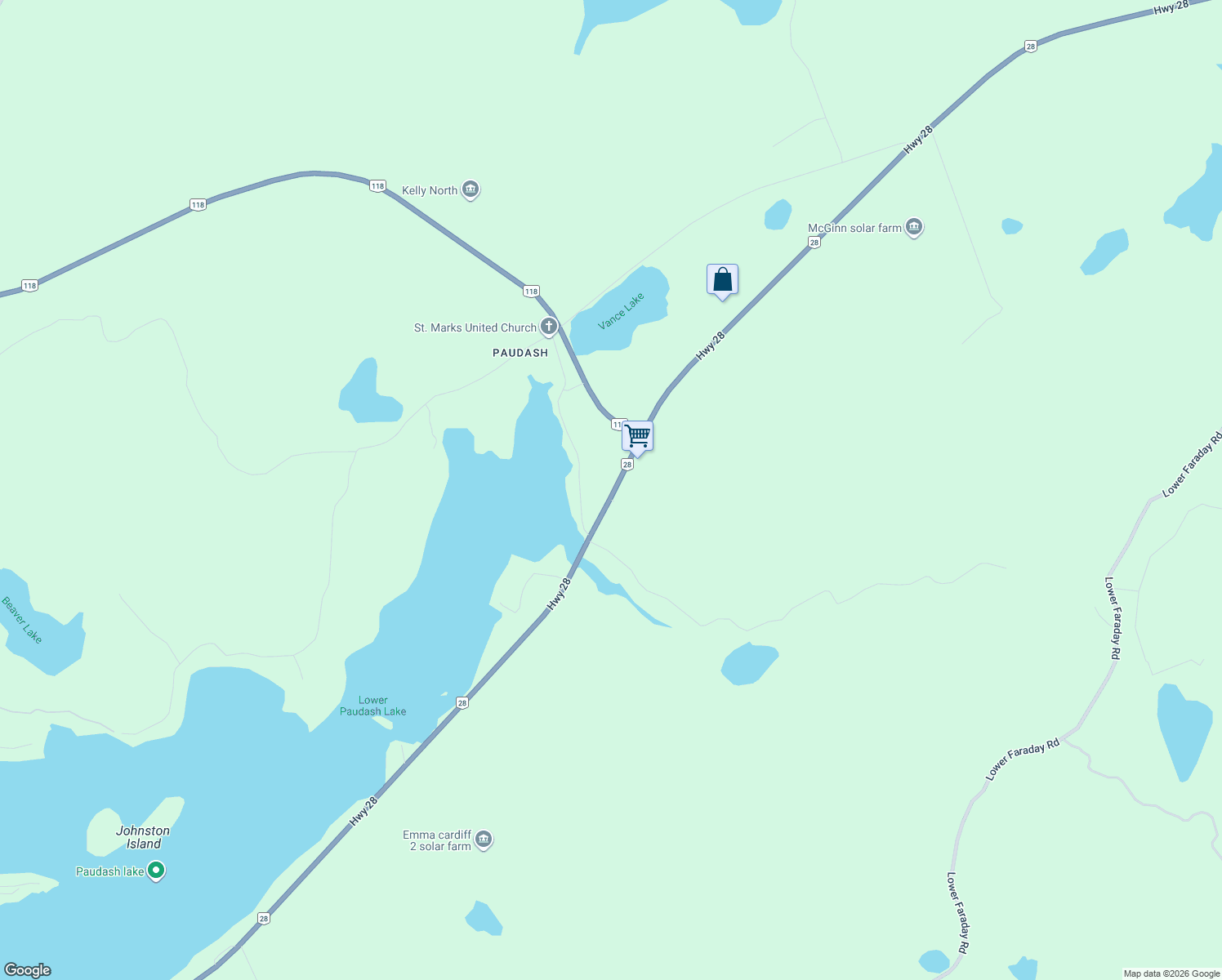 Ontario 28, Bancroft ON Walk Score