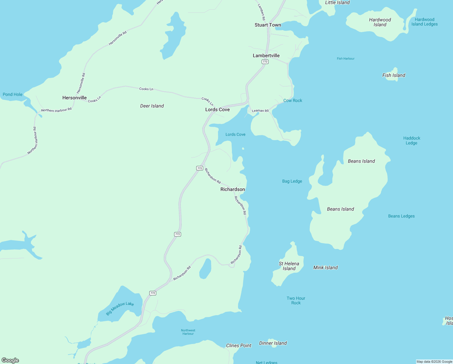 map of restaurants, bars, coffee shops, grocery stores, and more near 33 Richardson Road in Richardson