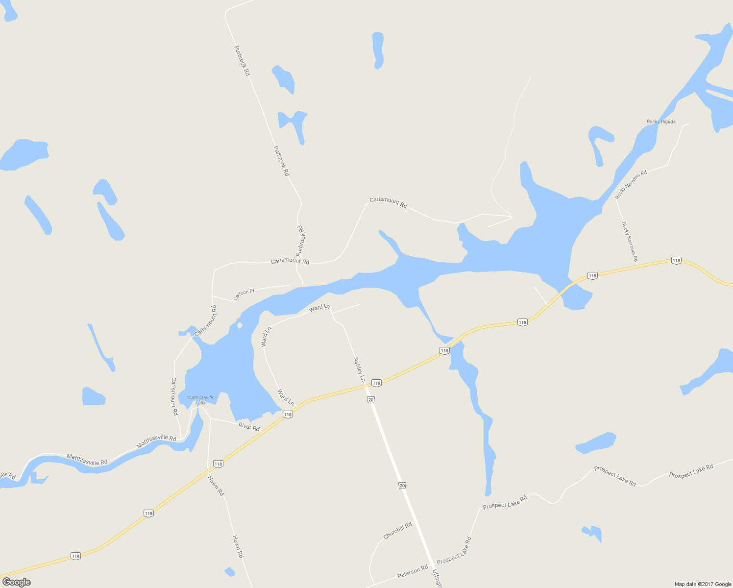 map of restaurants, bars, coffee shops, grocery stores, and more near 1023 Kirkpatrick Lane in Bracebridge