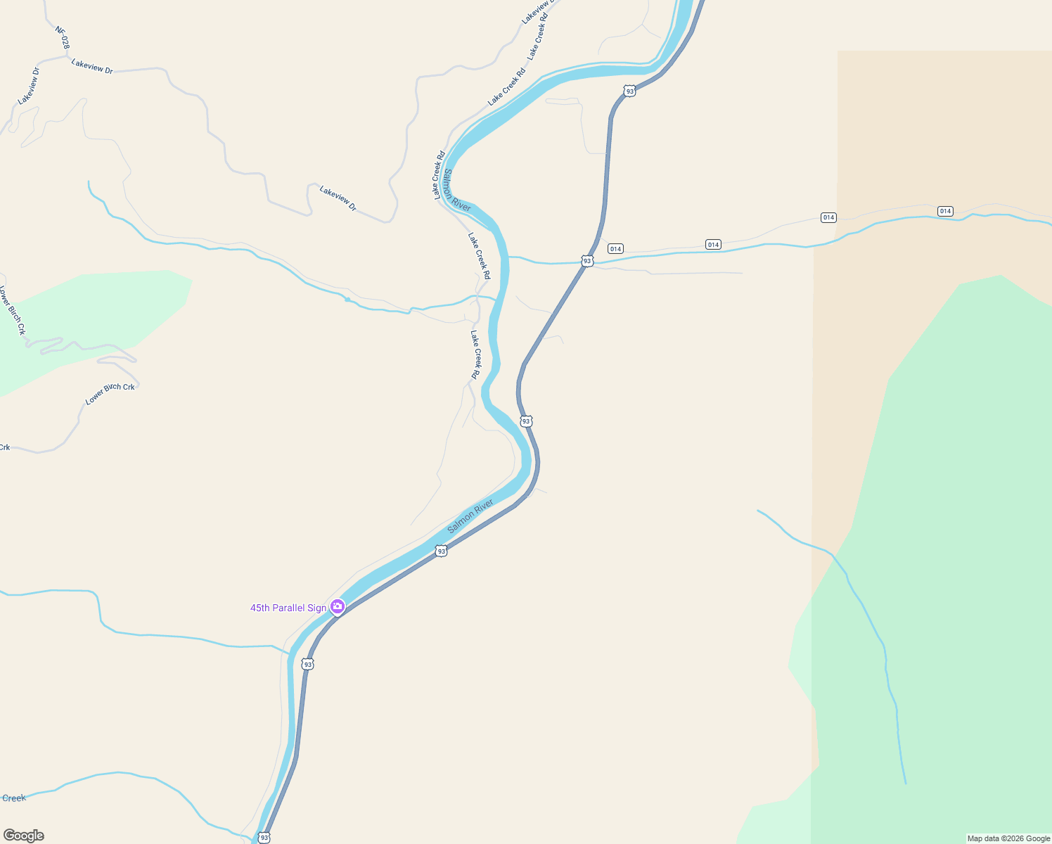 map of restaurants, bars, coffee shops, grocery stores, and more near 1203 U.S. 93 in Salmon