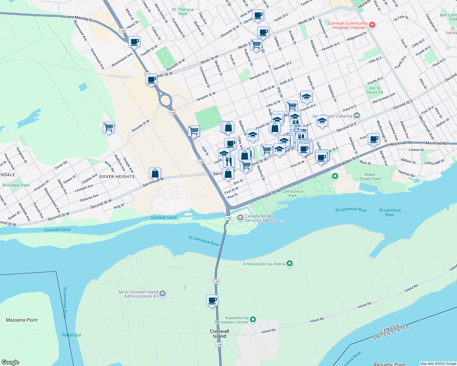 Island Road, Stormont, Dundas and Glengarry United Counties ON Walk Score