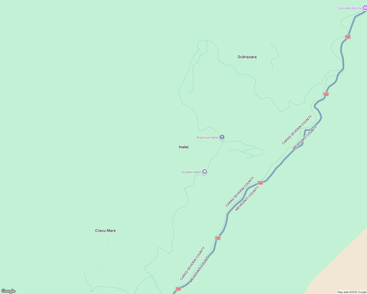 map of restaurants, bars, coffee shops, grocery stores, and more near in Ineleț
