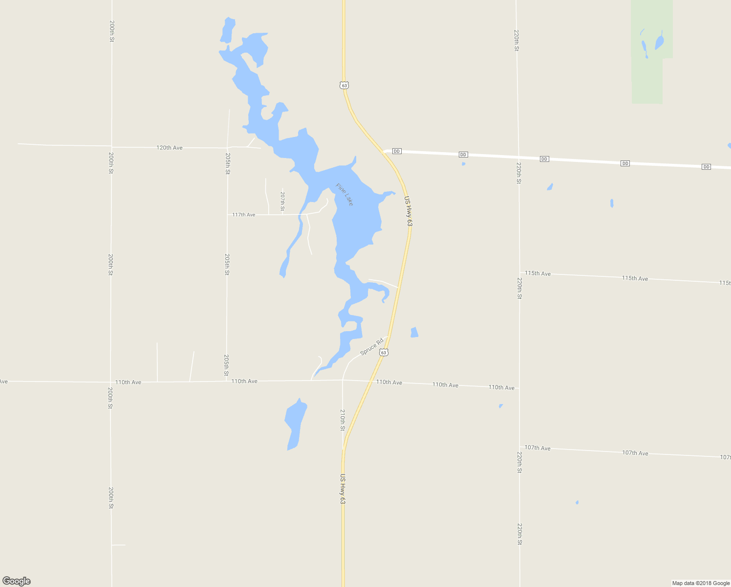 map of restaurants, bars, coffee shops, grocery stores, and more near 1144 US Highway 63 in Baldwin
