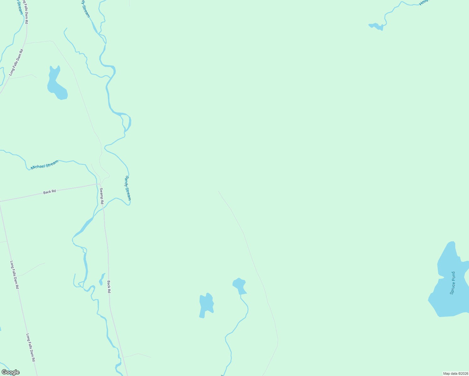 map of restaurants, bars, coffee shops, grocery stores, and more near 537 Spruce Pond Rd in Embden