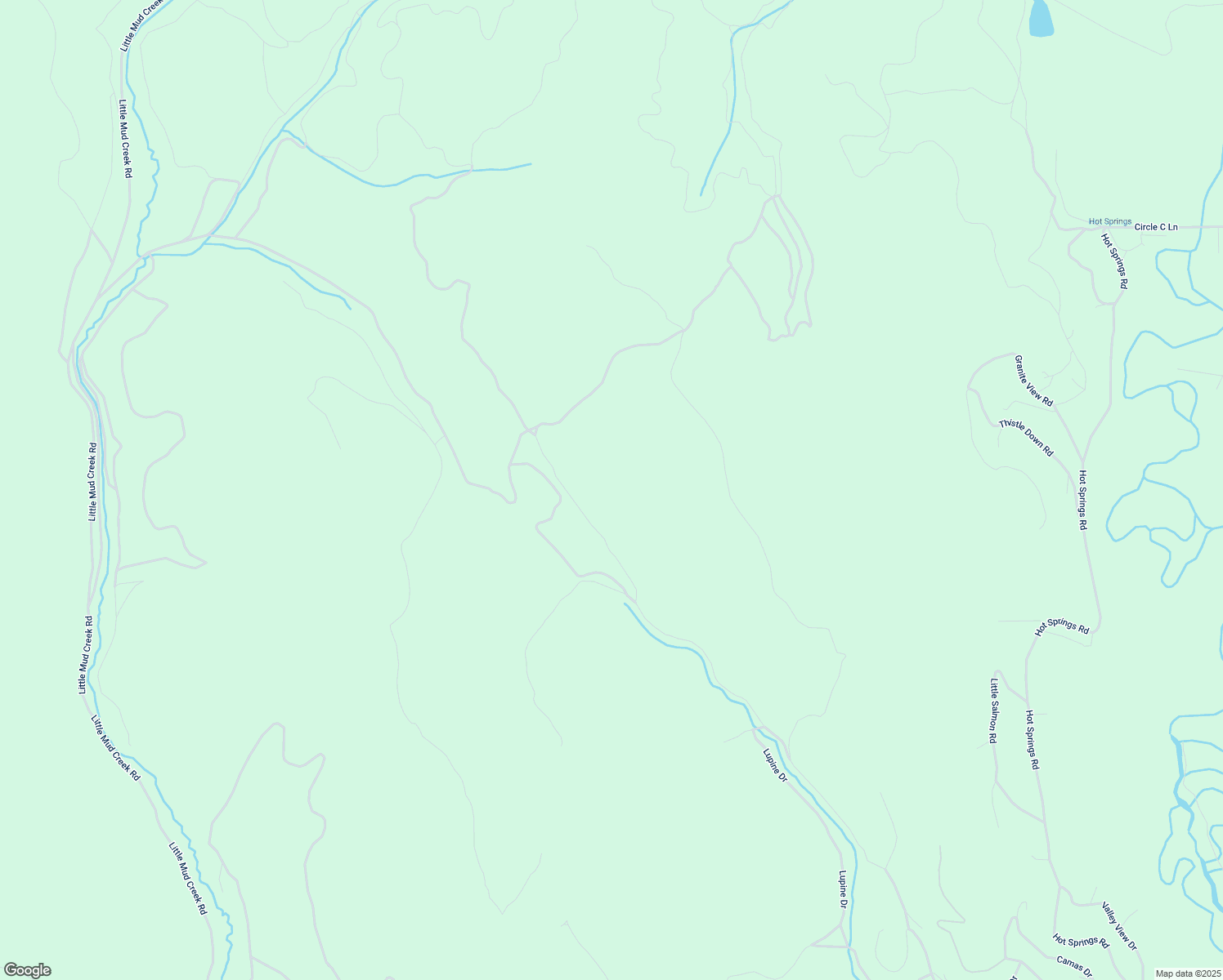 map of restaurants, bars, coffee shops, grocery stores, and more near Unnamed Road in New Meadows