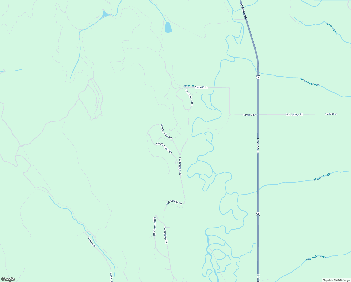 map of restaurants, bars, coffee shops, grocery stores, and more near 4022 Granite View in New Meadows