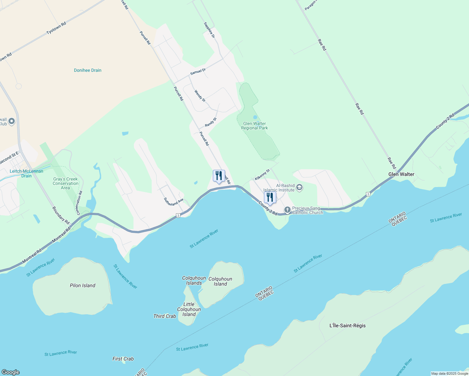 18268 Stormont, Dundas and Glengarry County Road 2, Cornwall ON Walk