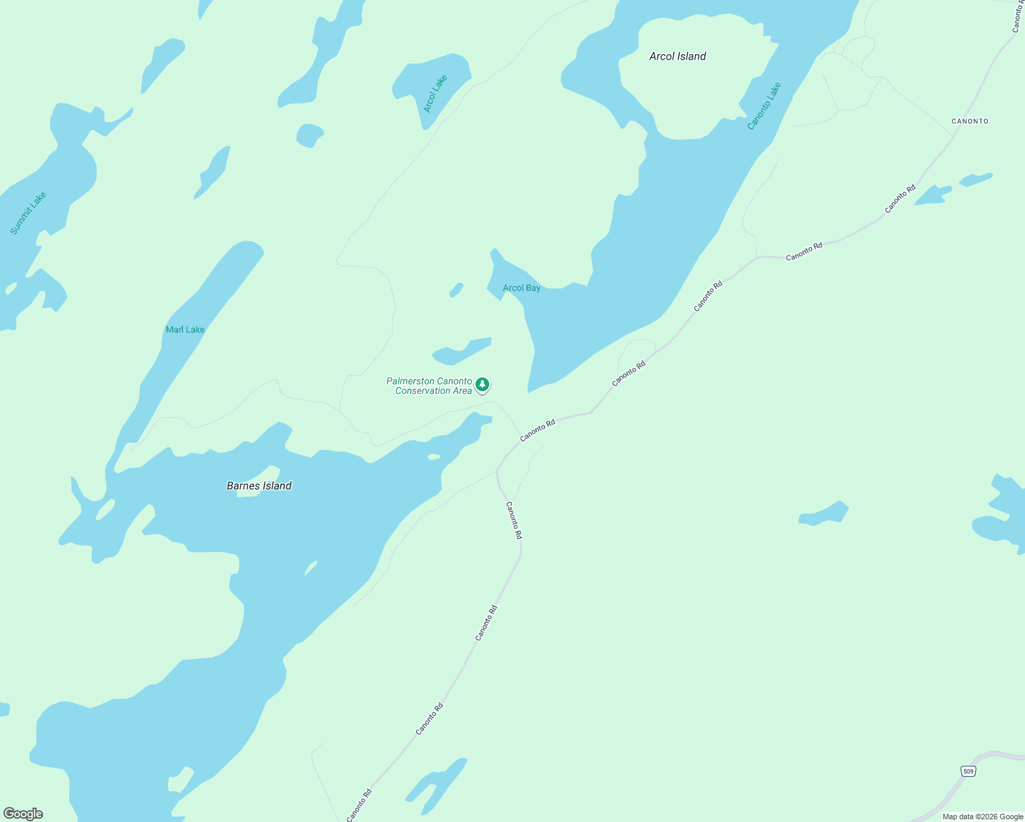 map of restaurants, bars, coffee shops, grocery stores, and more near 1026 Arcol Road in North Frontenac