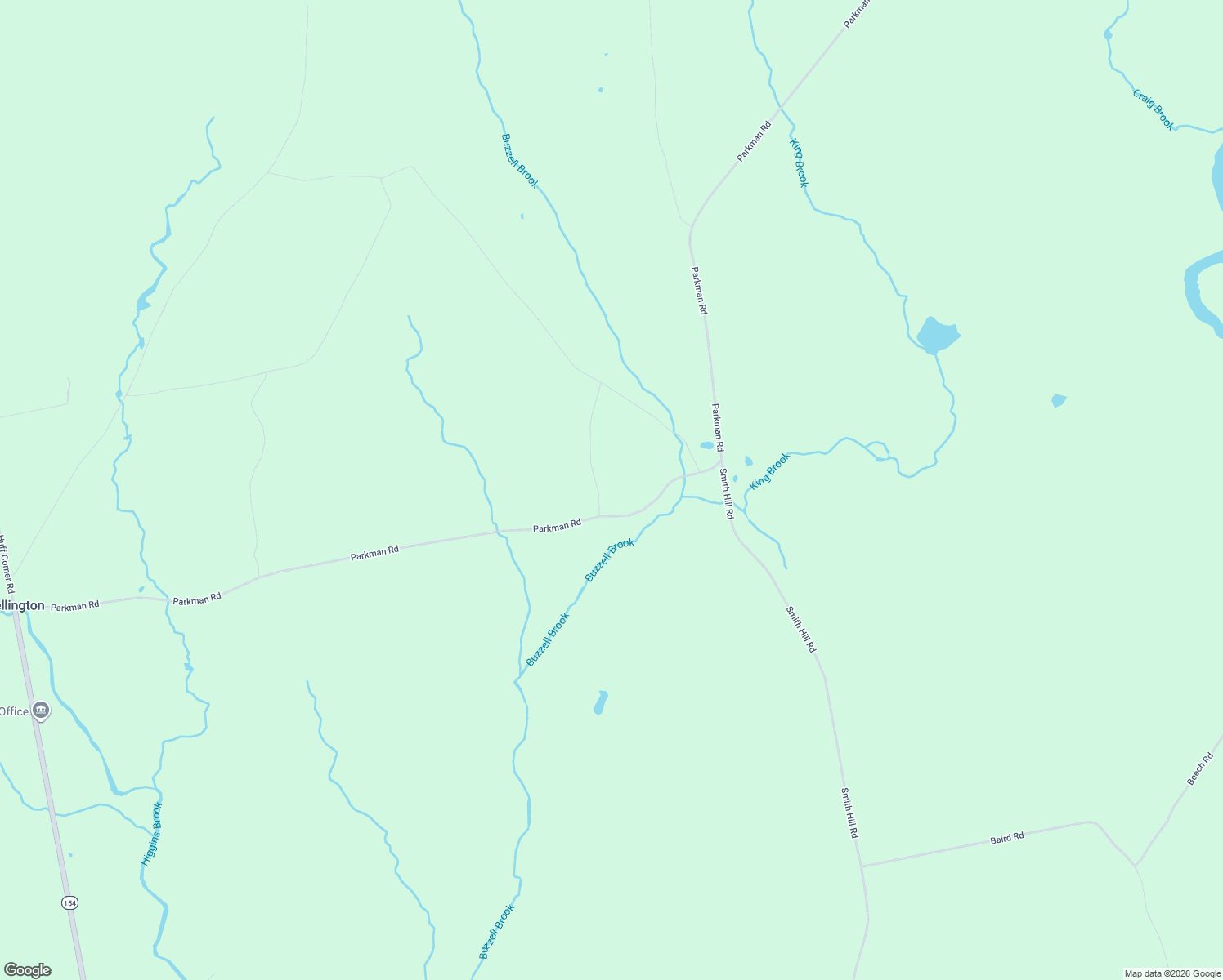 map of restaurants, bars, coffee shops, grocery stores, and more near 6 Moose in Wellington