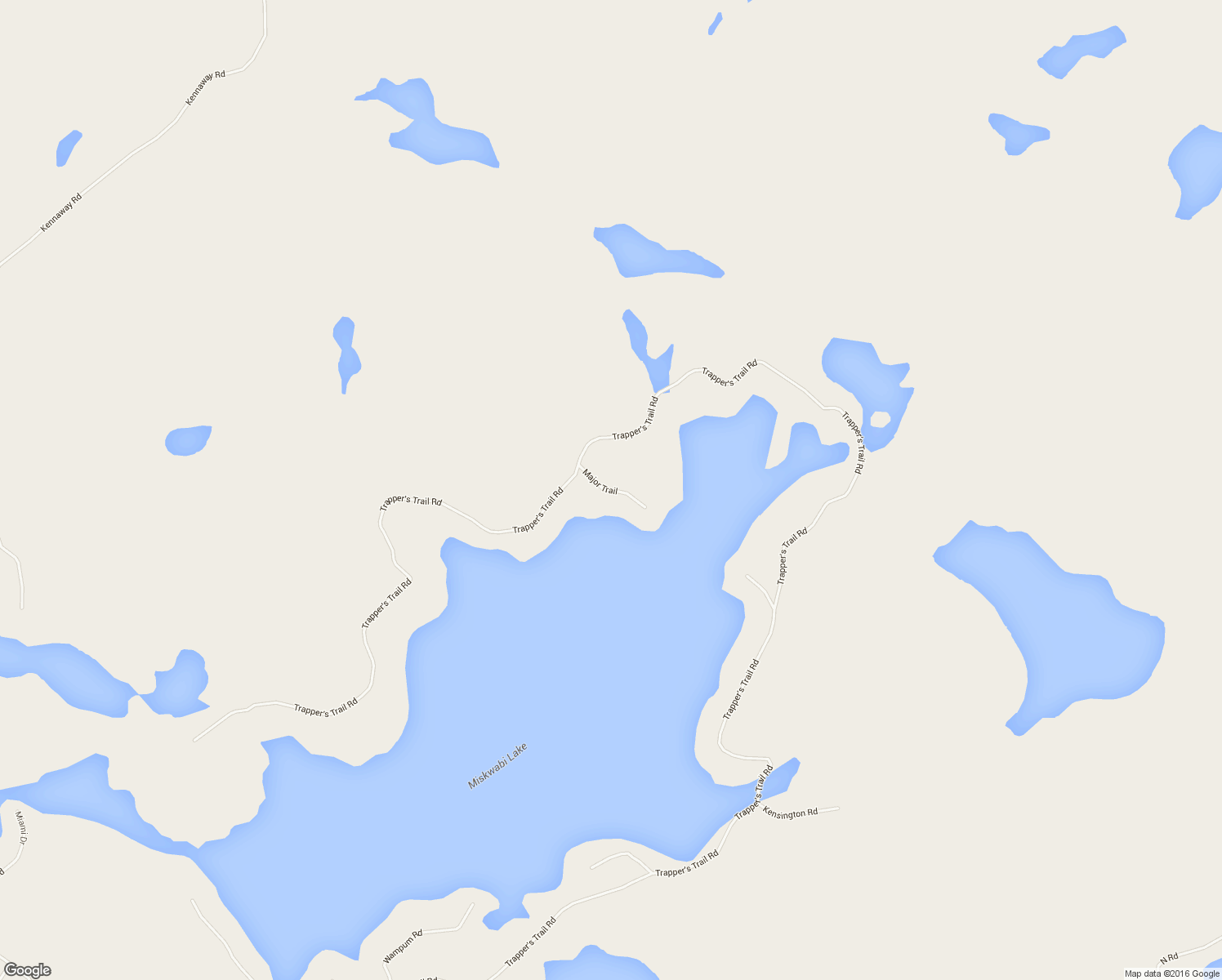 map of restaurants, bars, coffee shops, grocery stores, and more near Major Trail in Harcourt