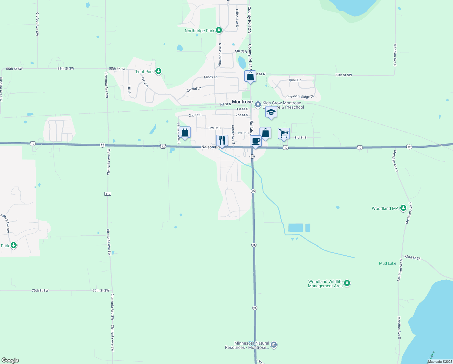 599 Main Street, Montrose MN Walk Score