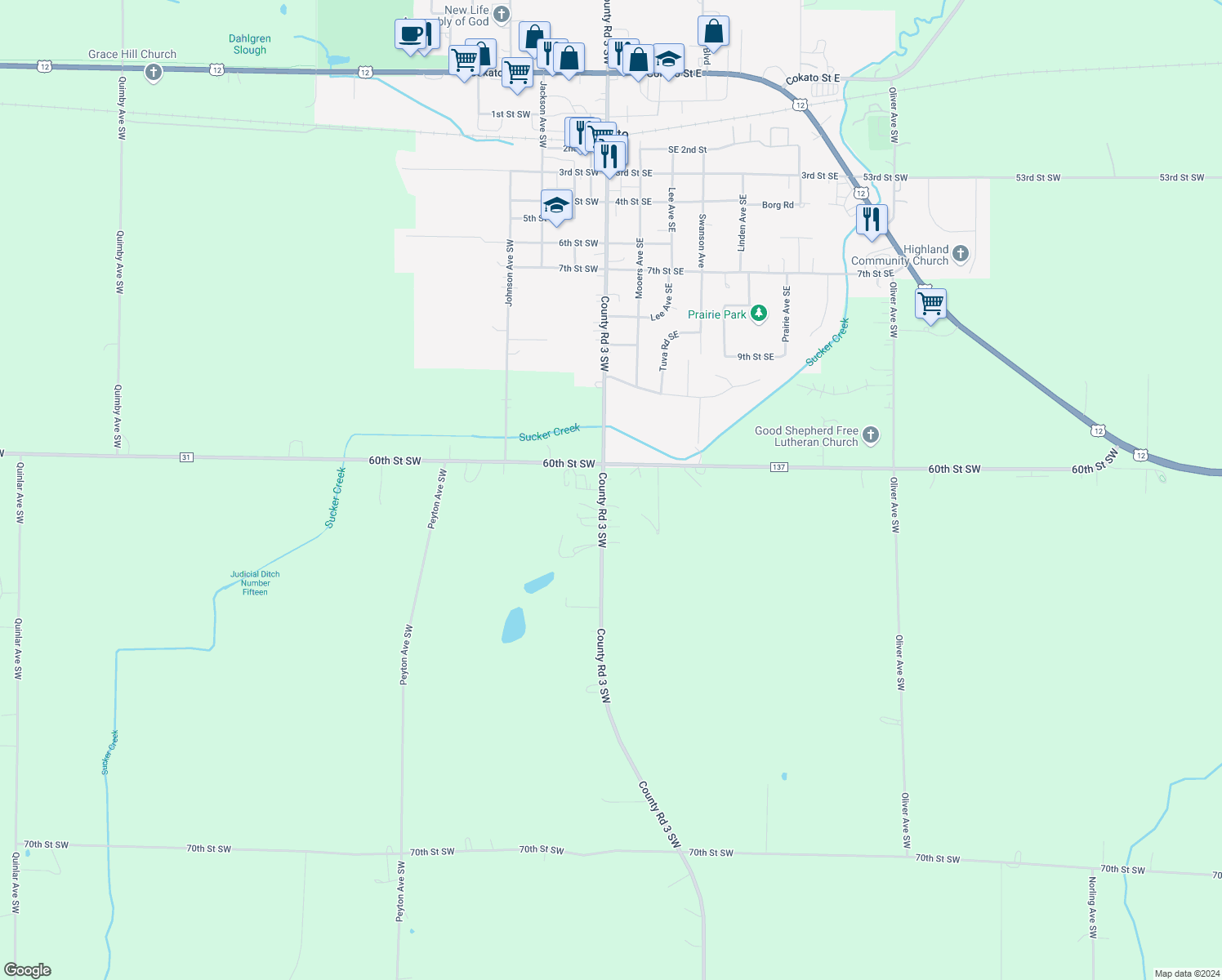 6068 County Road 3 Southwest, Cokato MN Walk Score
