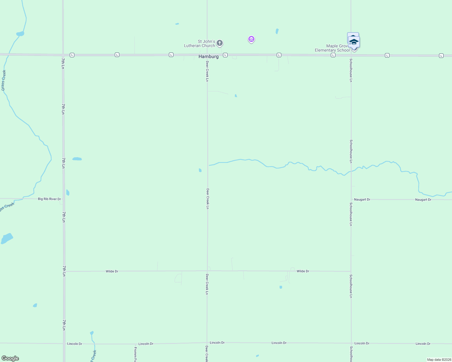 map of restaurants, bars, coffee shops, grocery stores, and more near 11600 5th Lane in Athens