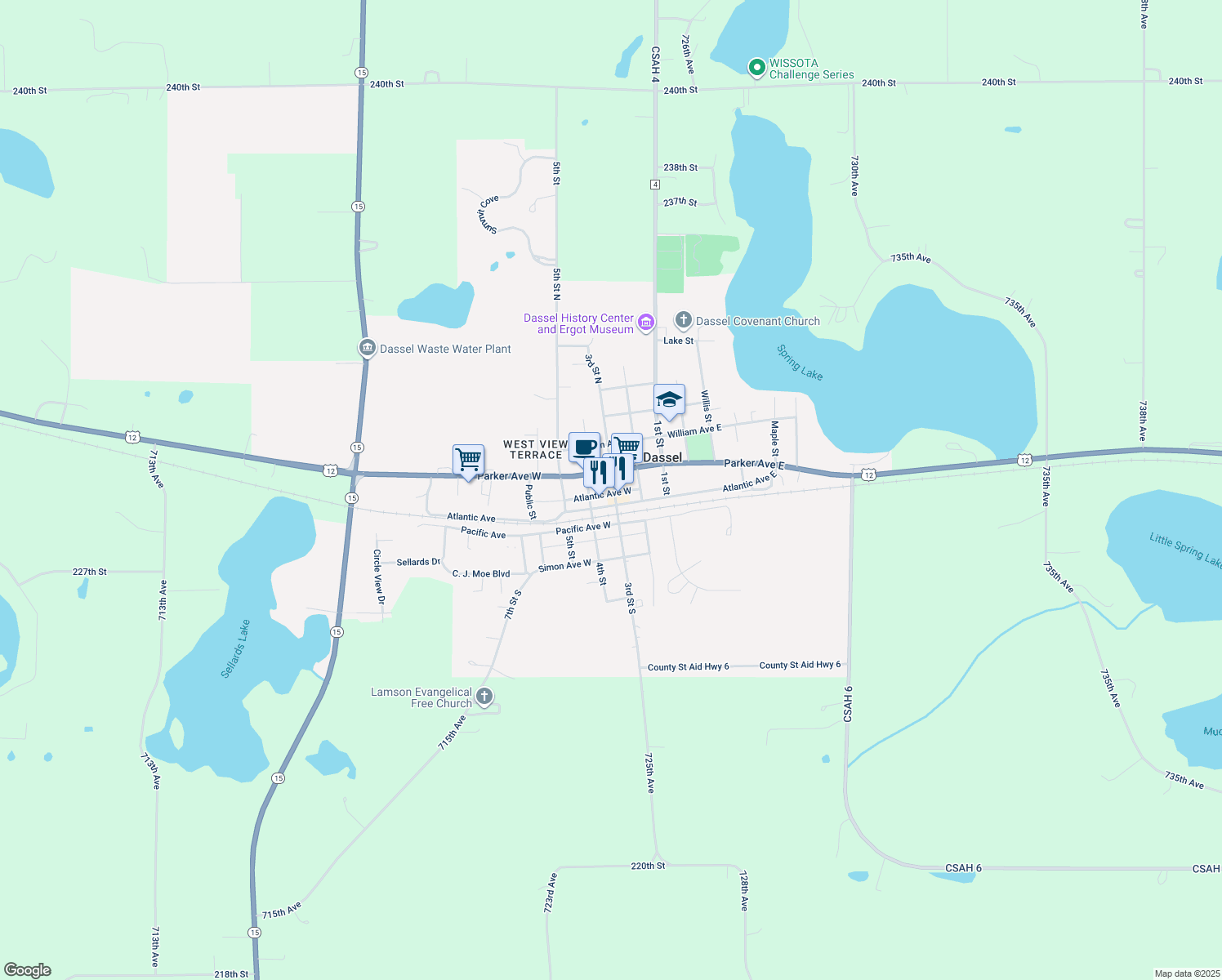 441 3rd Street North, Dassel MN Walk Score